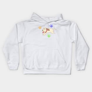 Running Dog Kids Hoodie